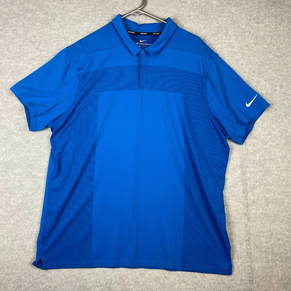 Nike Men's Zonal Cooling Framing Golf Polo - Size XL